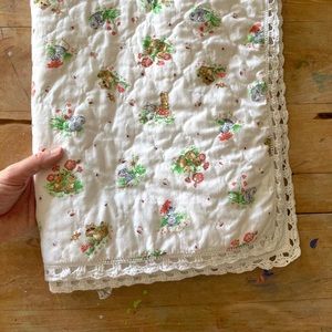 Vintage baby quilt